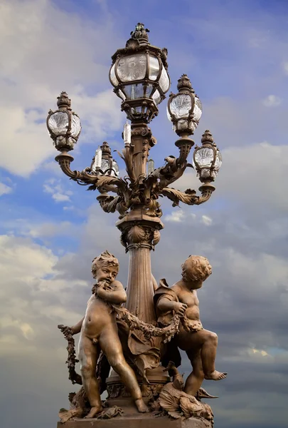 Paryż, Francja, rzeźby — Zdjęcie stockowe