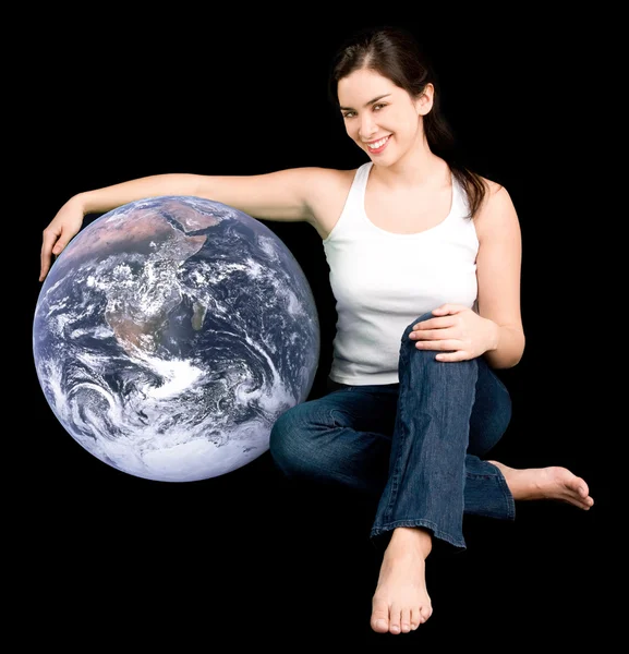 Help Earth Be your Friend — Stock Photo, Image