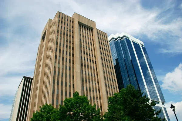 Downtown Edifícios de escritórios — Fotografia de Stock