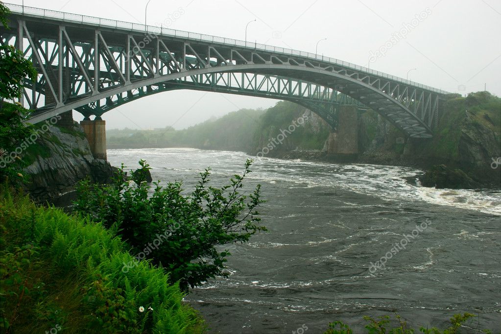 Bridge Crossing the River