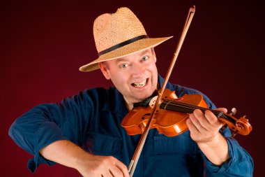 Fiddle Player clipart