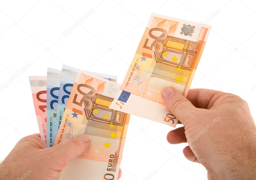 Paying Cash with Euro Currency
