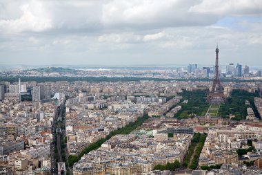 yükseltilmiş görünümü Paris, Fransa