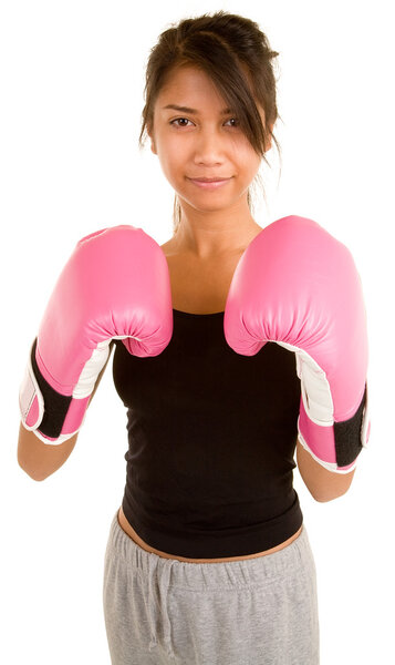 Girl Boxing