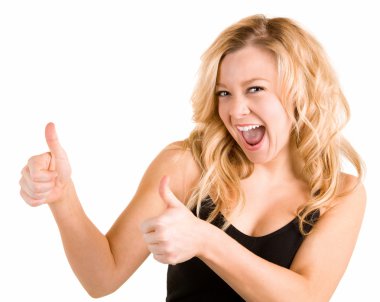 Two Thumbs Up clipart
