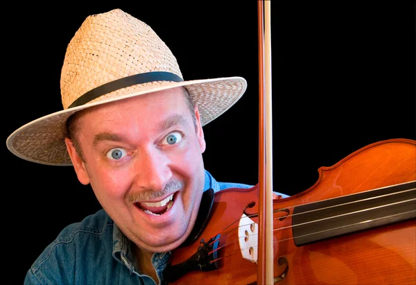 Jogador de Fiddle — Fotografia de Stock