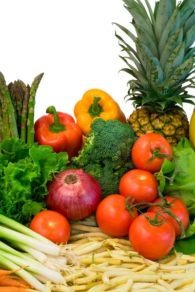 Vegetables and a Pineapple — Stock Photo, Image