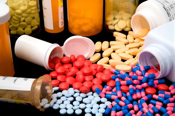 Фармацевтические продукты — стоковое фото