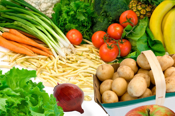 Vegetables and Some Fruits