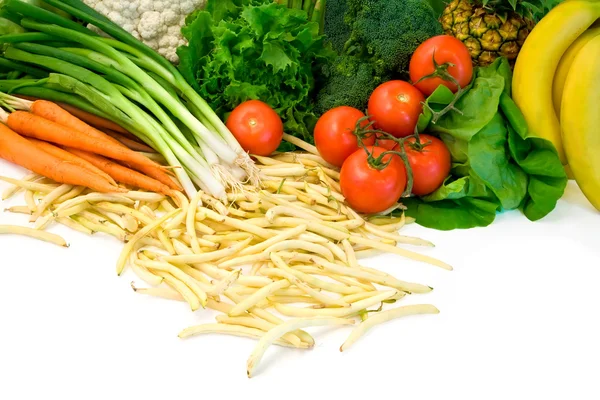 Légumes et quelques fruits — Photo