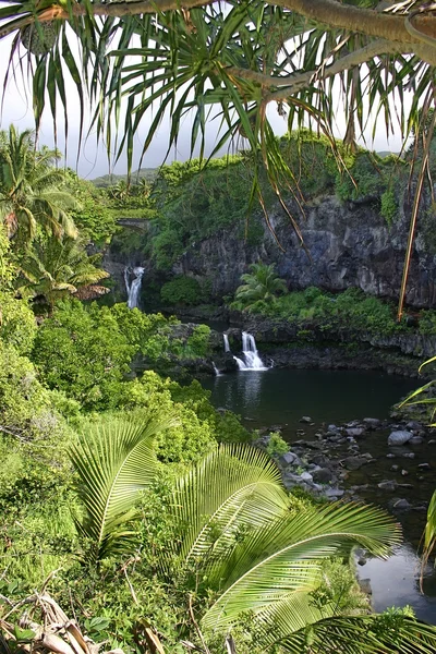 Siete piscinas sagradas, Hawaii — Foto de Stock