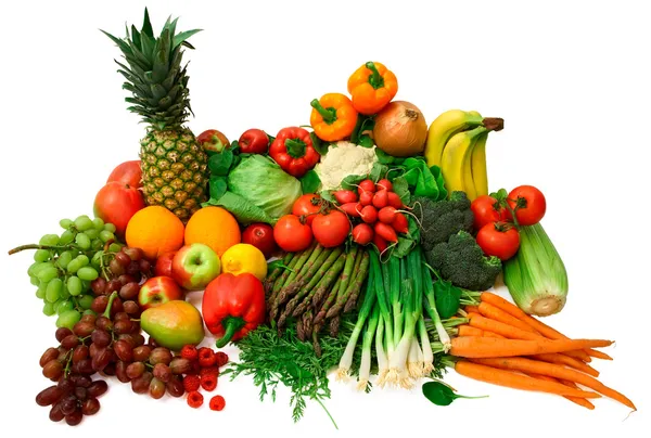Fresh Vegetables and Fruits — Stock Photo, Image