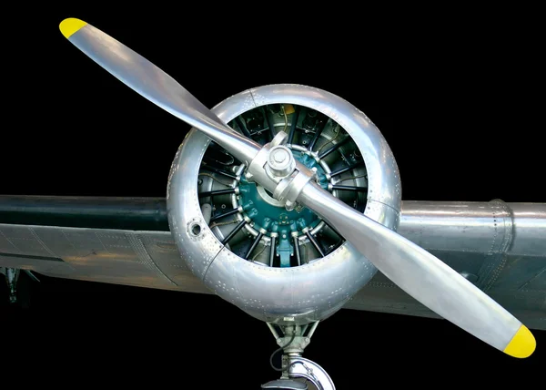 Vliegtuig propeller — Stockfoto