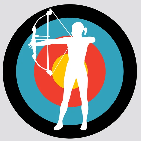 Archery — Stock Vector