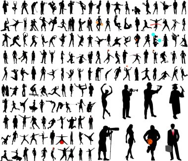 silhouettes clipart