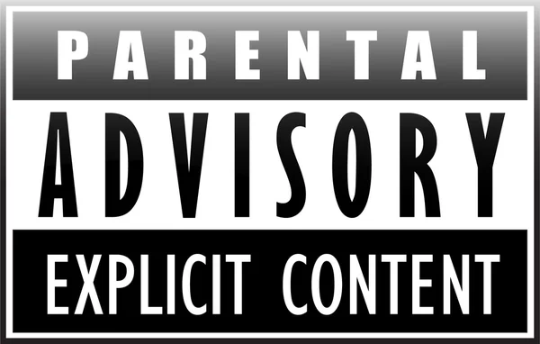 Explicit content label — Stock Vector © nebojsa78 #2167445