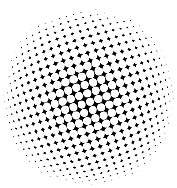 Halftone dots - vector — Stock Vector