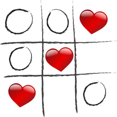 Love is winning game clipart