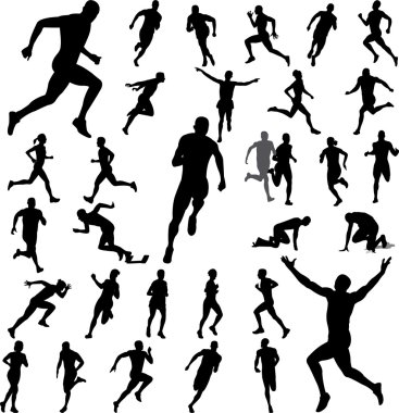 running clipart