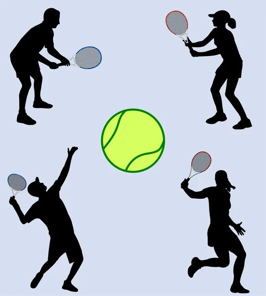 Tenis — Stok Vektör