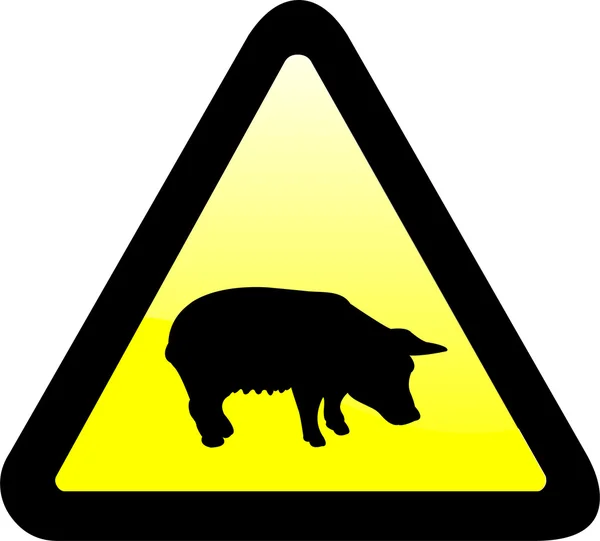 Warning sign — Stock Vector