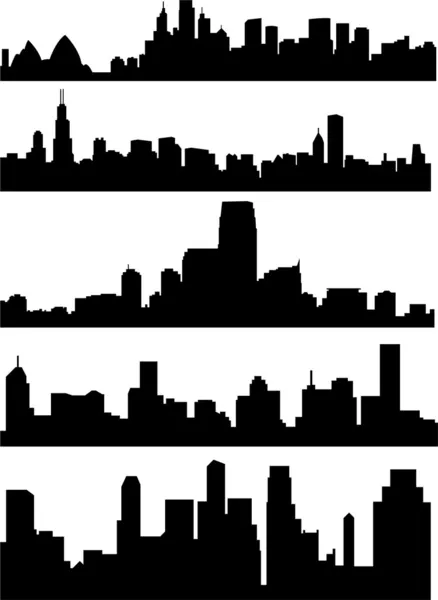 City skyline — Stock Vector