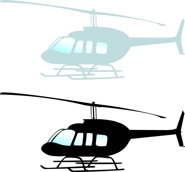 Вертолет — стоковый вектор