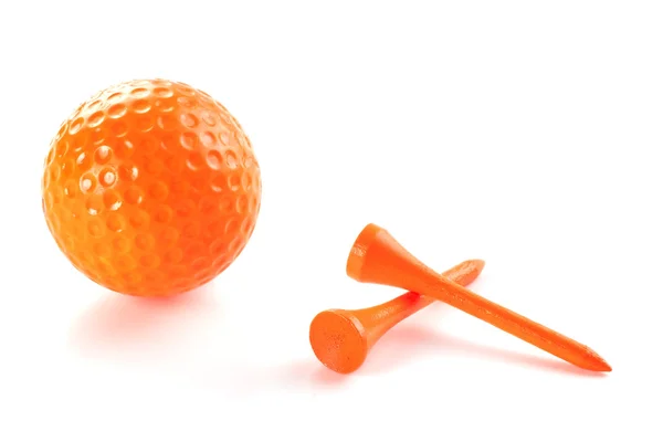 Golf In Orange — Stock Photo, Image