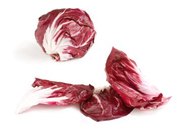 Radicchio Leaves and Head clipart