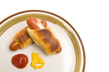 Pigs In A blanket clipart