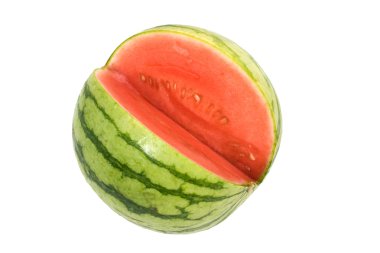 Cool Red Personal Watermelon clipart