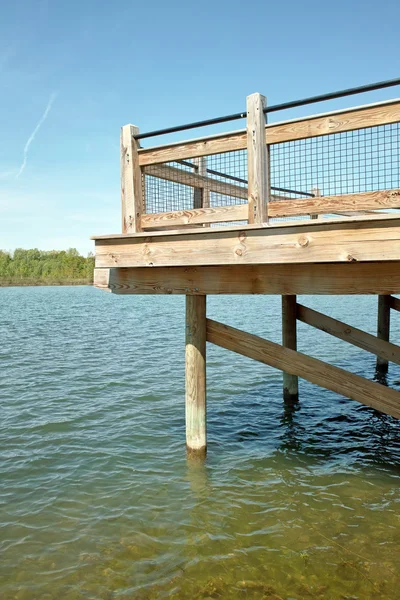 Stock image Fishing Dock Vertical