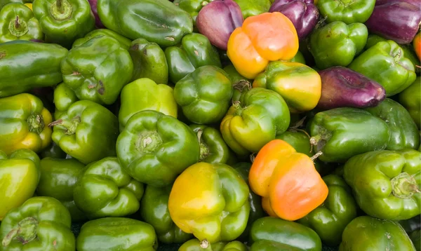 Bell Peppers At The Market — Stock Photo, Image