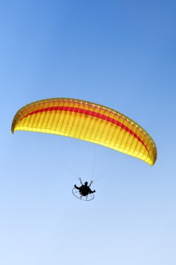 Paragliding clipart