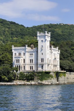 Trieste (Italy), Miramare Castle clipart