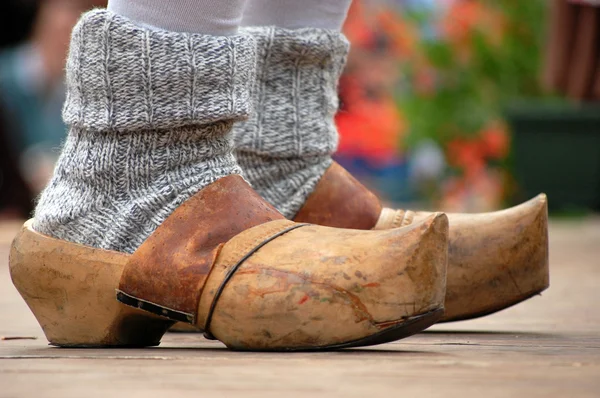 stock image Wooden clogs