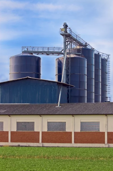 Lagring silos — Stockfoto