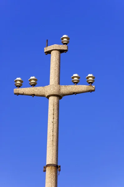 stock image Old light pole