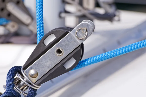 Sailing pulley — Stock Photo, Image