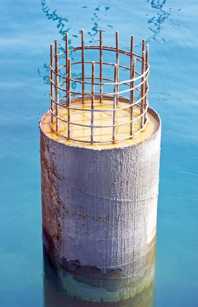 Pier pylon — Stock Photo, Image