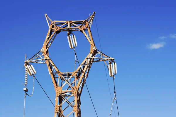 High voltage pylon — Stock Photo, Image