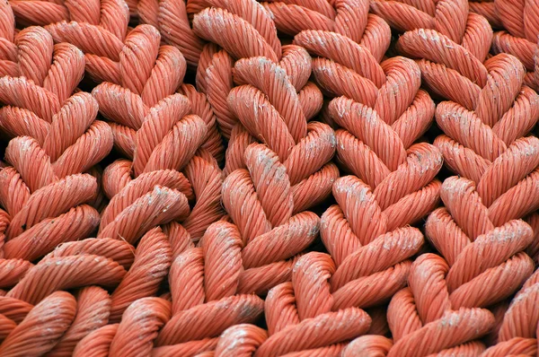 Rolled up rope — Stock Photo, Image