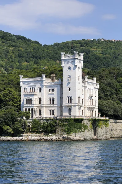 stock image Trieste (Italy), Miramare Castle