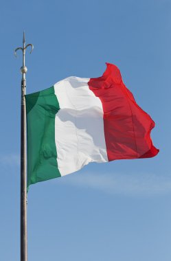 Italian flag clipart