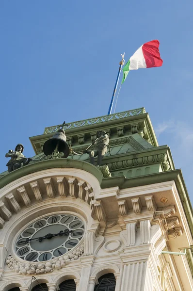 stock image Trieste Town Hall detail