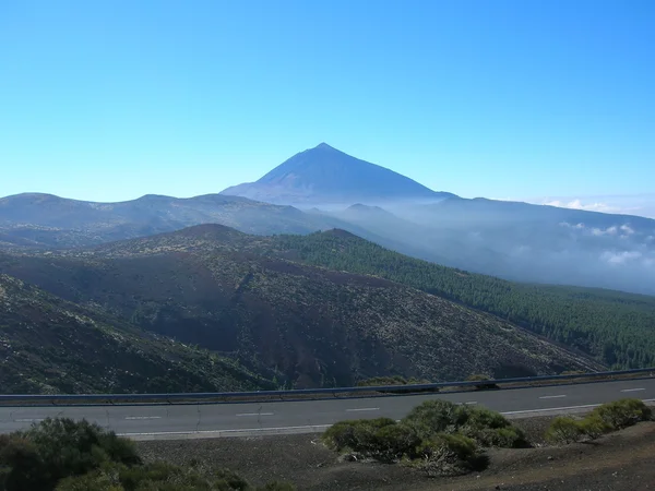 テネリフェ島、スペインでテイデ火山山 — ストック写真