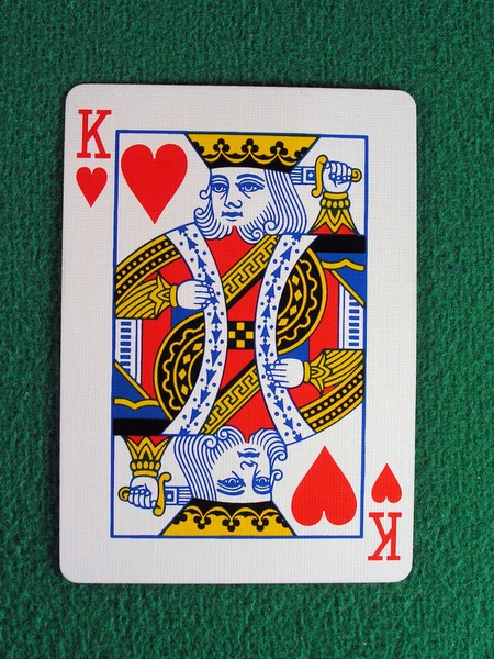 King of Hearts — Stock Photo, Image