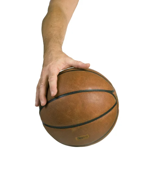 篮球运球 — 图库照片