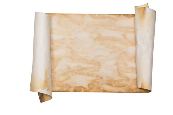 Ancient parchment scroll — Stock Photo, Image
