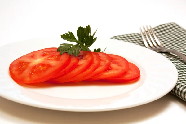 Sliced Tomatoes Royalty Free Stock Images